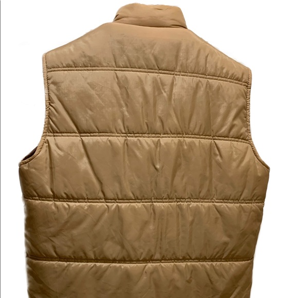 Tan Puffer Vest - Picture 2 of 6